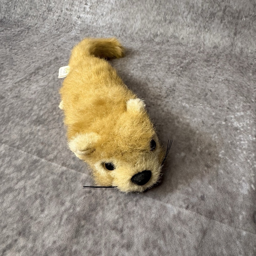 Senario  Scoozie Pet Plush Ferret Weasel Original Mini Pet Brown Tan #9351